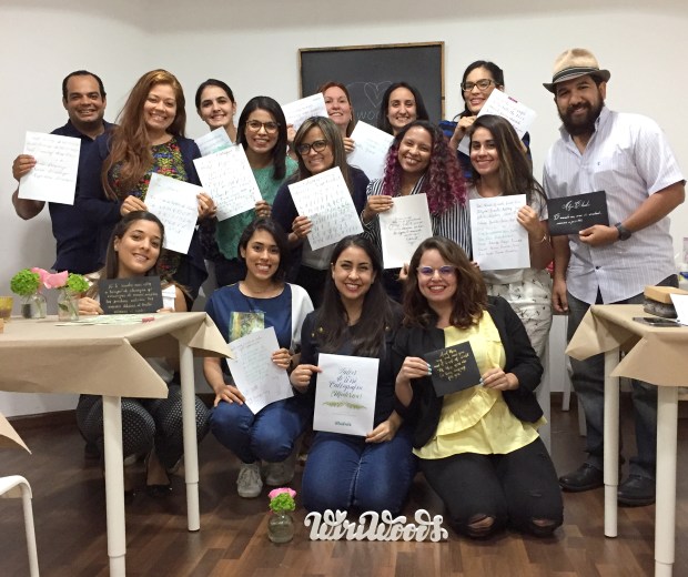 Grupo Taller Caligrafia Mayo